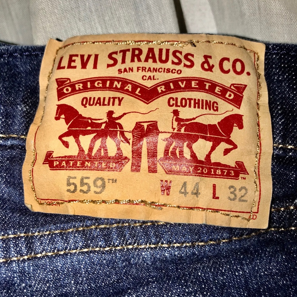 Big & Tall Levi’s Relaxed Straight Jeans NVR WORN
